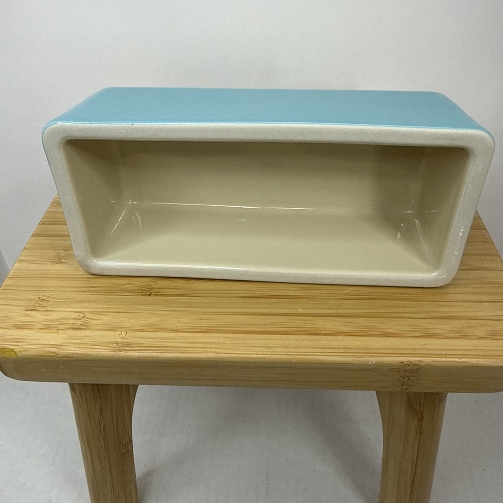 Le Creuset Stoneware Signature Turquoise Covered Butter Dish Lid Underplate EUC - Picture 5 of 8